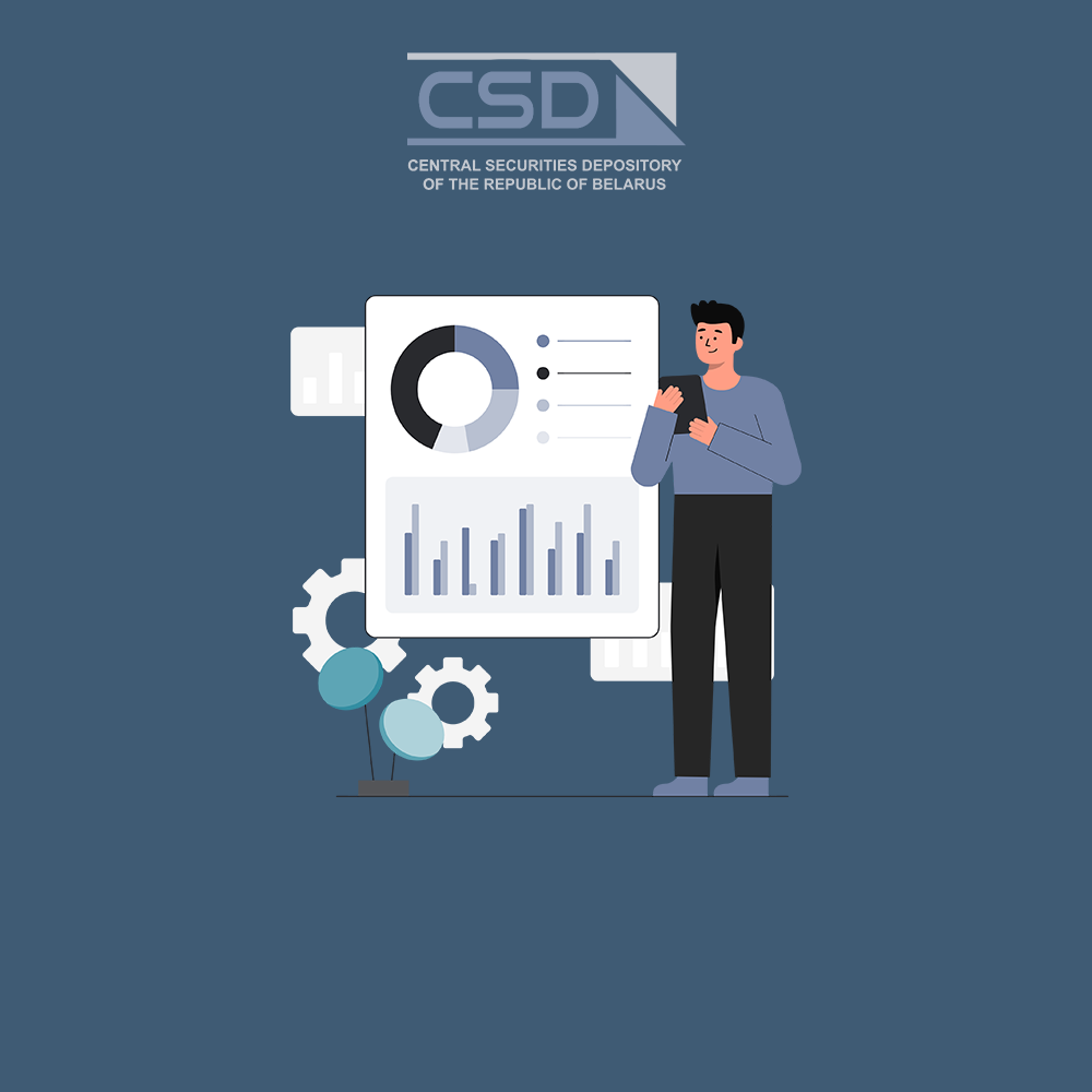Volume and structure of shares and bonds as of October 1, 2024